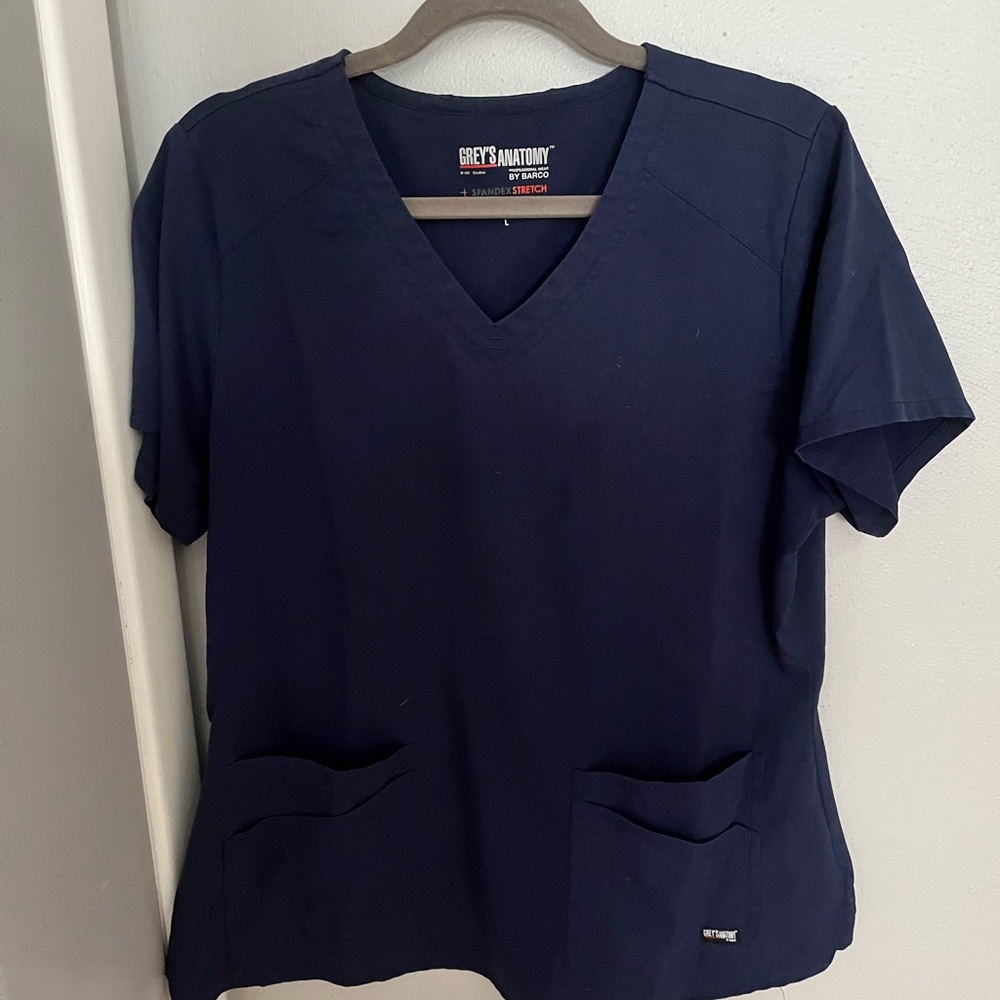 Grey’s Anatomy Scrub Top Size Large